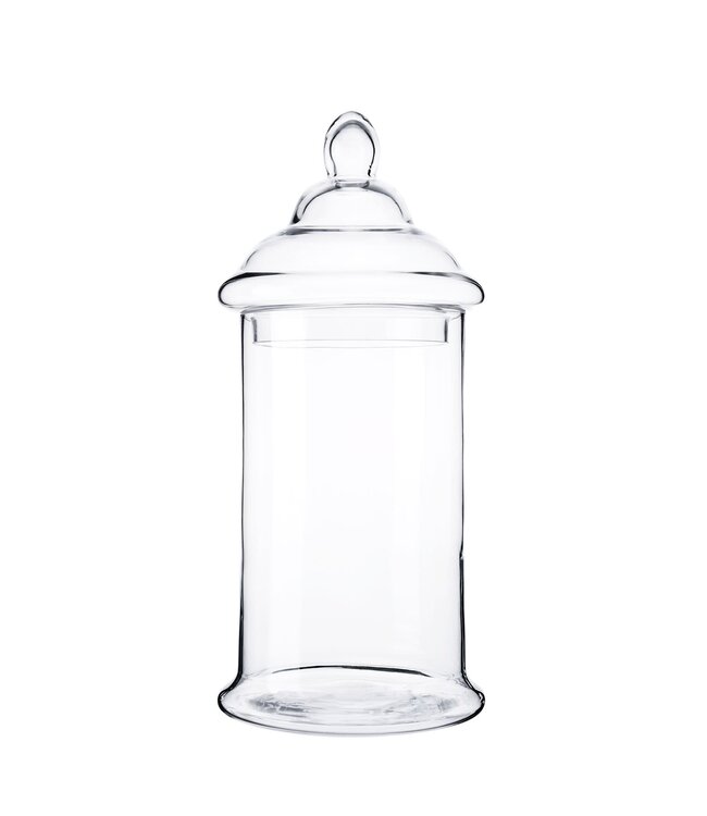 D7.5" H16.5" Clear Jar