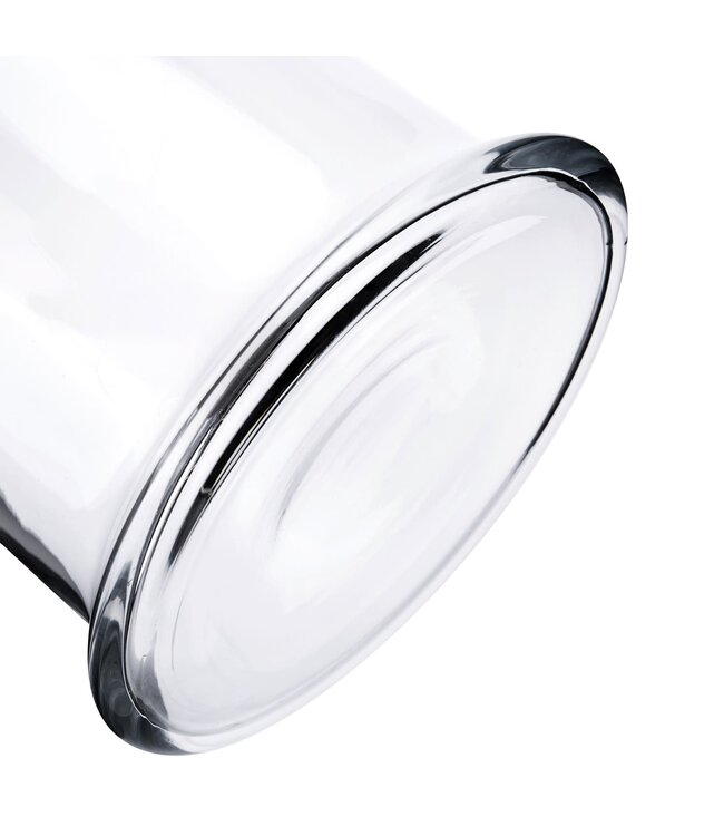 D7.5" H16.5" Clear Jar