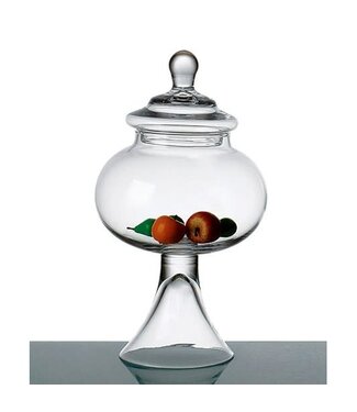 D6.5" H12" Jar With Lid