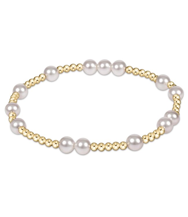 ENEWTON Enewton Extends - Hope Unwritten 6MM Bead Bracelet - Pearl