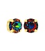 TOVA Oakland Studs in Chrome Earrings