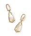 KENDRA SCOTT Camry Enamel Frame Statement Earrings