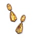 KENDRA SCOTT Camry Enamel Frame Statement Earrings