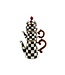 MACKENZIE CHILDS Check Stackable Coffee Set