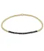 ENEWTON Gold Bliss 2mm Bead Bracelet - Faceted Hematite