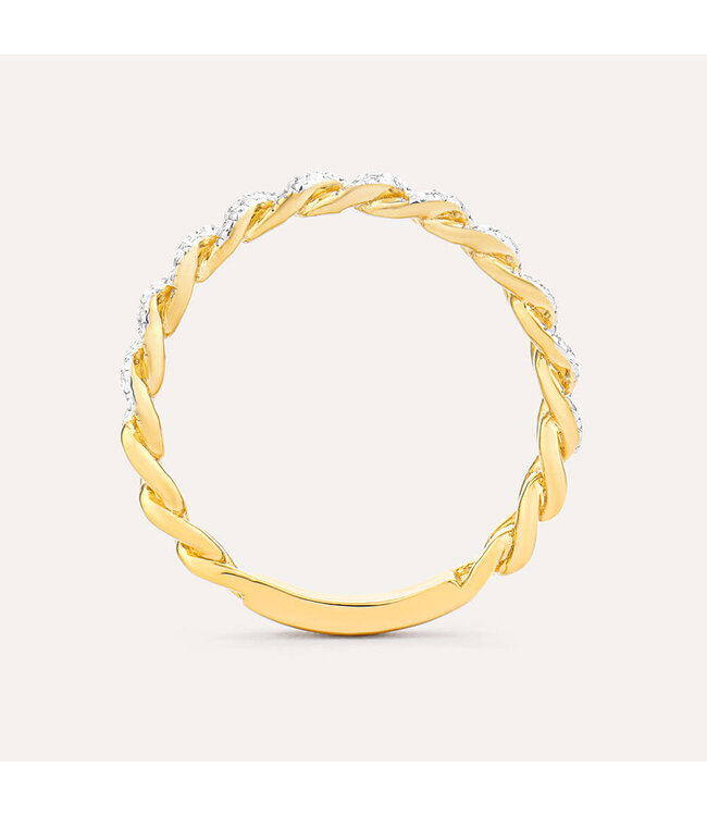 ELLA STEIN Mini Link Stackable Ring