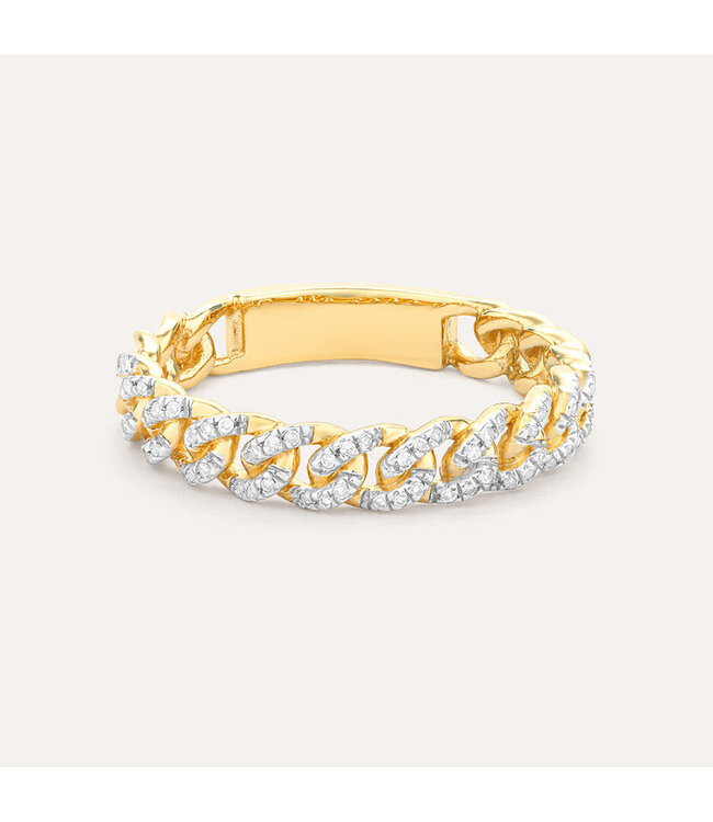 ELLA STEIN Mini Link Stackable Ring