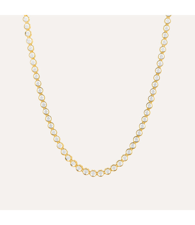 ELLA STEIN Diamond Essential Tennis Necklace