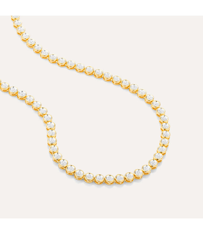 ELLA STEIN Diamond Essential Tennis Necklace