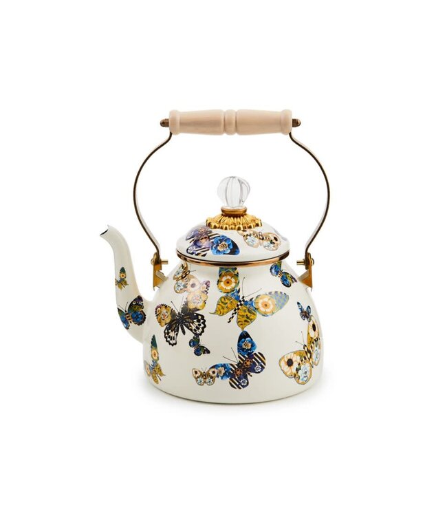 MACKENZIE CHILDS 2 Quart Tea Kettle