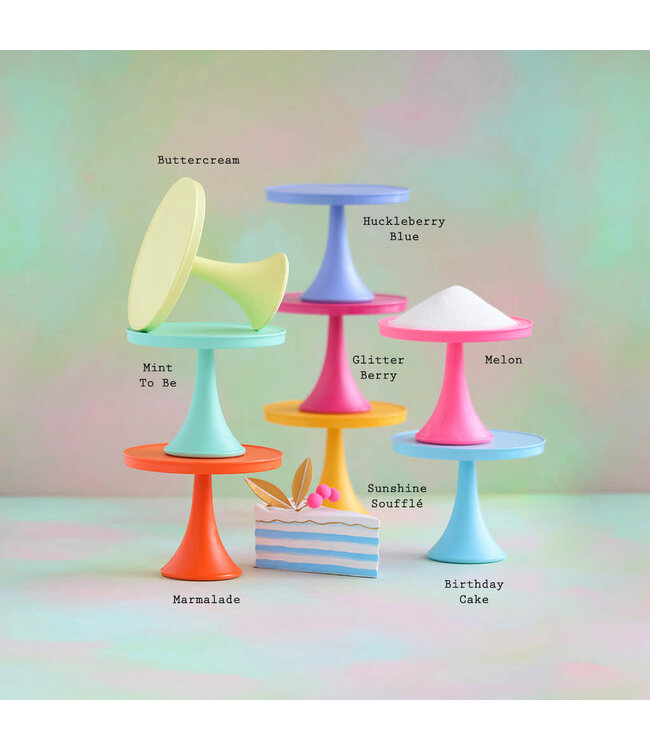 10.5" x 8" Rainbow Cake Plates