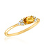 Topaz Horizon Gold Layers Ring