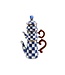 MACKENZIE CHILDS Check Stackable Coffee Set