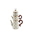MACKENZIE CHILDS Check Stackable Coffee Set