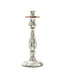 MACKENZIE CHILDS Sterling Check Enamel Candlestick