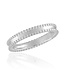 Bordered Band Stack Ring