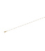 15" Mini Dainty Glass Crystal Necklace