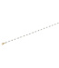 15" Mini Dainty Glass Crystal Necklace
