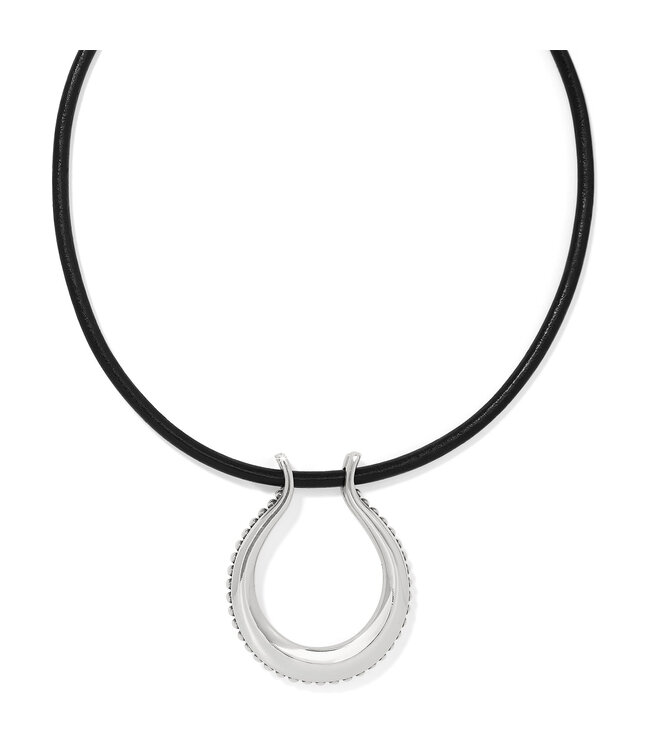 BRIGHTON Pretty Tough Arch Leather Necklace