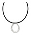 BRIGHTON Pretty Tough Arch Leather Necklace