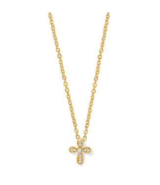 BRIGHTON Enchanting Cross Necklace - Gold