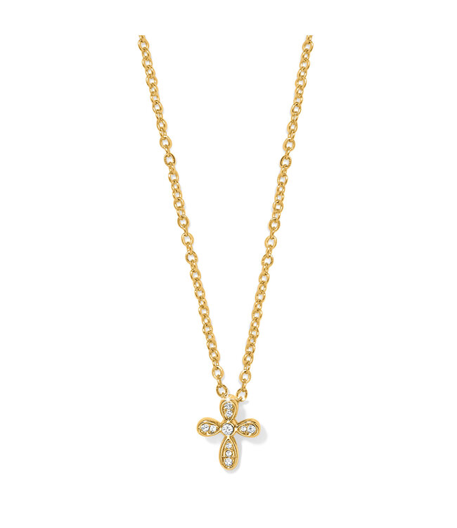 BRIGHTON Enchanting Cross Necklace - Gold