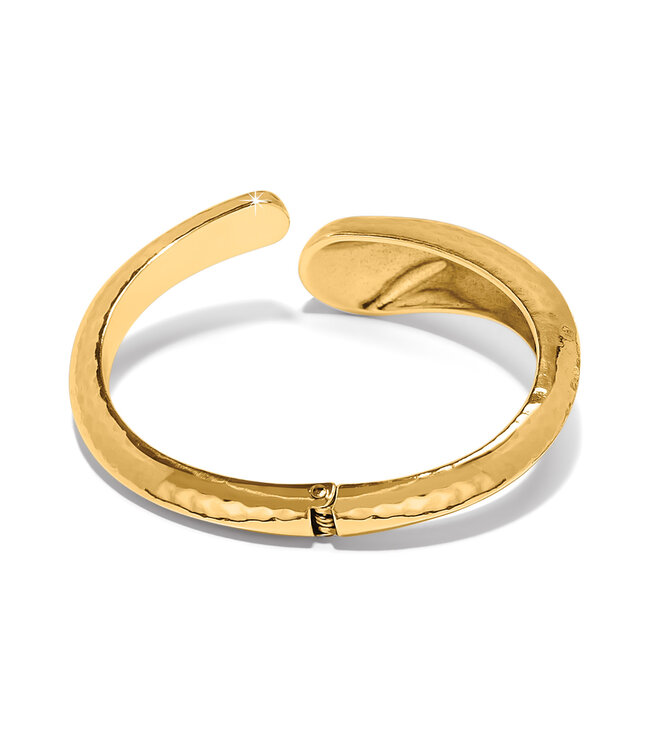 BRIGHTON Nile Gold Open Hinge Bangle