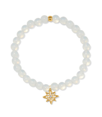 BRIGHTON Enchanting Star Gold Stretch Bracelet