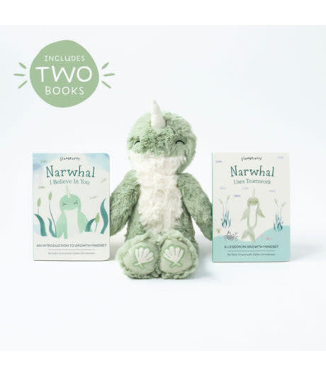SLUMBER KINS Narwhal's Growth Mindset Kin Set