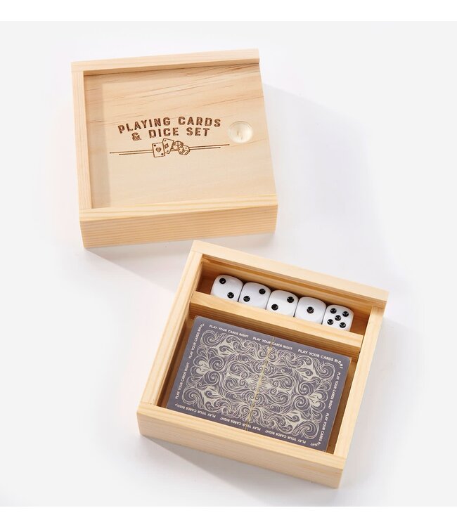 Playing Cards & Dice Set
