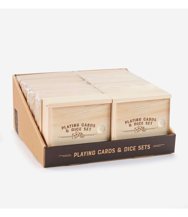 Playing Cards & Dice Set