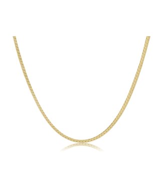 ENEWTON 15" Choker Herringbone Chain - Gold