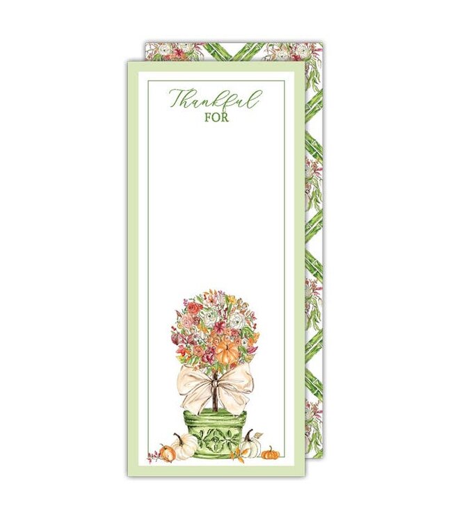 ROSANNE BECK COLLECTIONS Thankful Card-Handpainted
