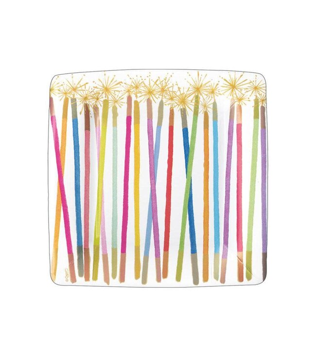 Salad & Dessert Square Plates