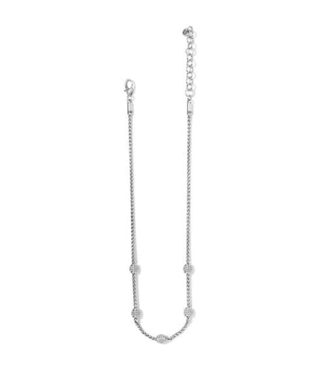 BRIGHTON Meridian Petite Short Necklace Silver