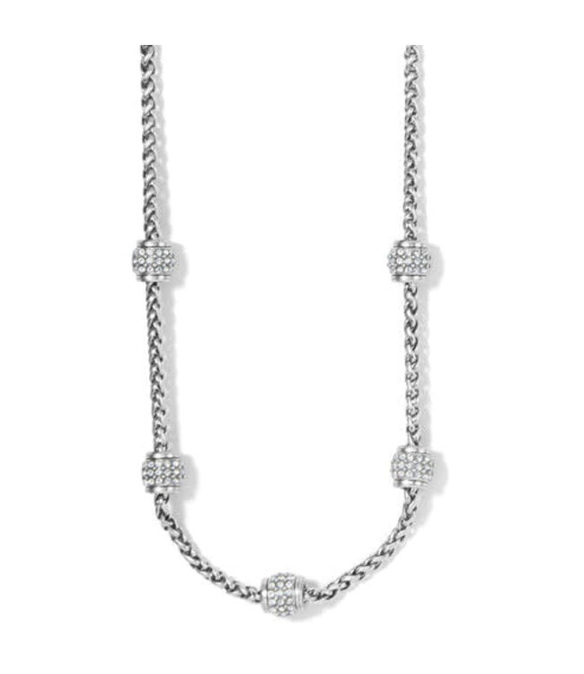 BRIGHTON Meridian Petite Short Necklace Silver
