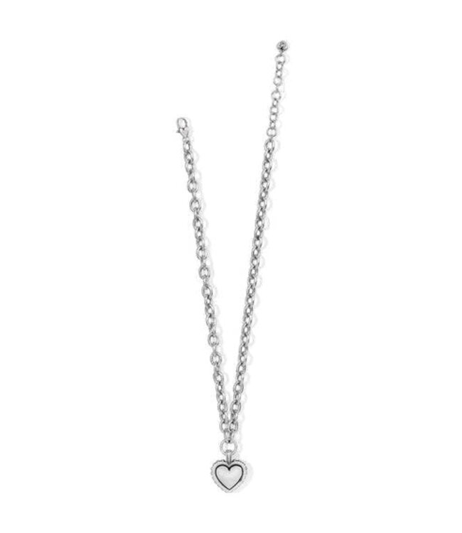 BRIGHTON Pretty Tough Bold Heart Necklace