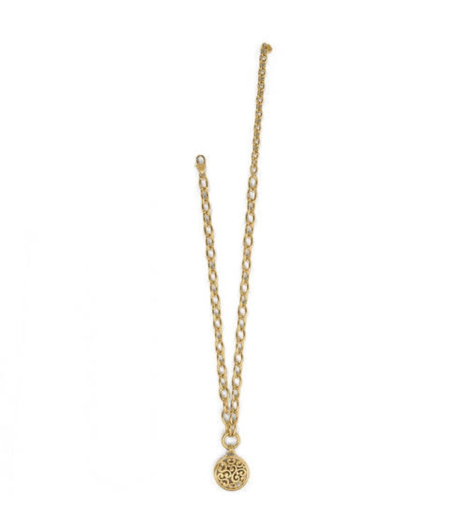 BRIGHTON Contempo Medallion Charm Necklace