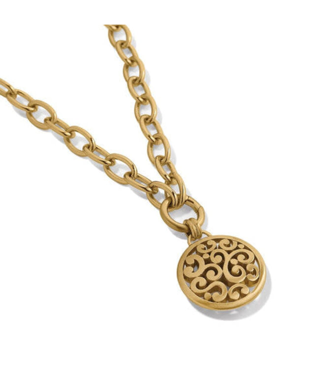 BRIGHTON Contempo Medallion Charm Necklace