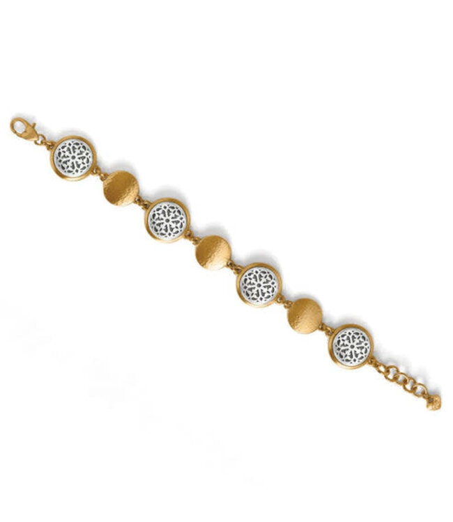 BRIGHTON Ferrara Two Tone Luce Link Bracelet