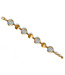 BRIGHTON Ferrara Two Tone Luce Link Bracelet