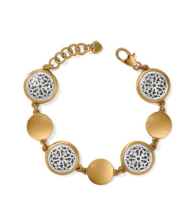 BRIGHTON Ferrara Two Tone Luce Link Bracelet