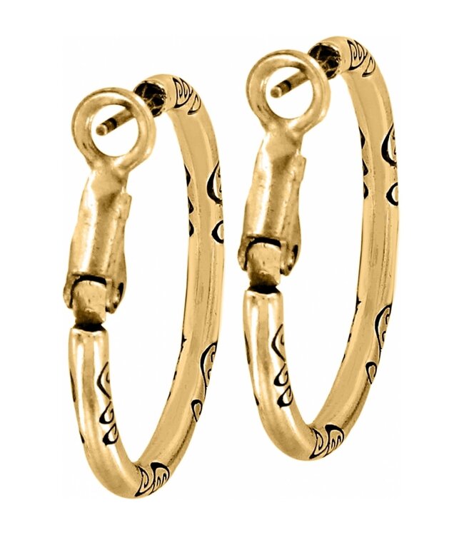 BRIGHTON Small Hoop Charm Earrings