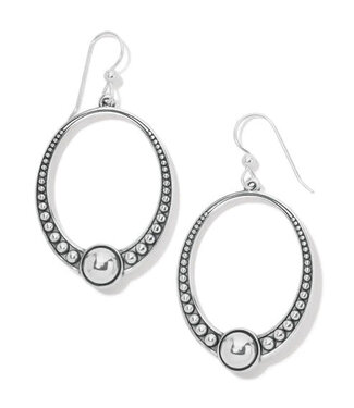 BRIGHTON Pretty Tough Oval French Wire Earrings