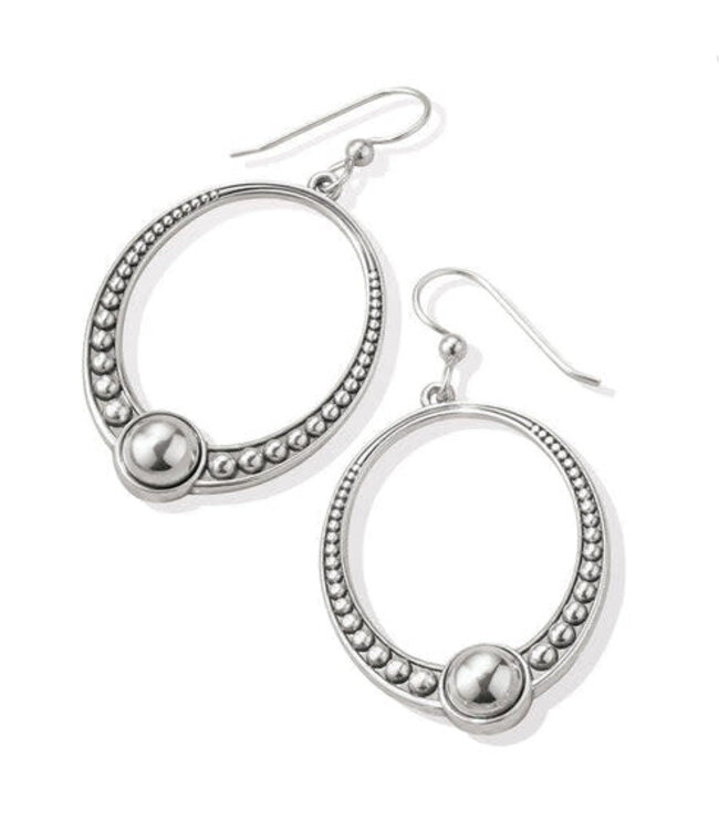 BRIGHTON Pretty Tough Oval French Wire Earrings