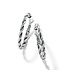 BRIGHTON Interlok Twist Oval Leverback Hoop Earrings