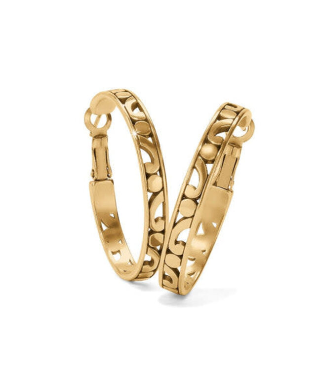 BRIGHTON Contempo Medium Hoop Earrings