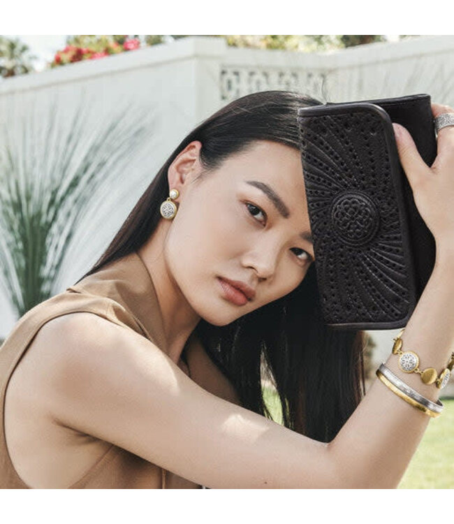 BRIGHTON Ferrara Two Tone Luce Post Drop Earrings