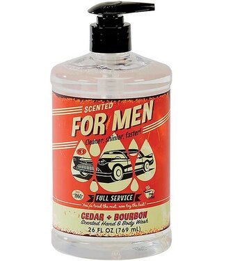 For Men Body Wash - Cedar & Bourbon