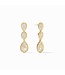 JULIE VOS Luna Teardrop Tier Earring
